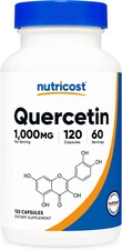 Quercetin 1000Mg, 120 Capsules - Vegetarian Capsules, 60 Servings, 500Mg per ...