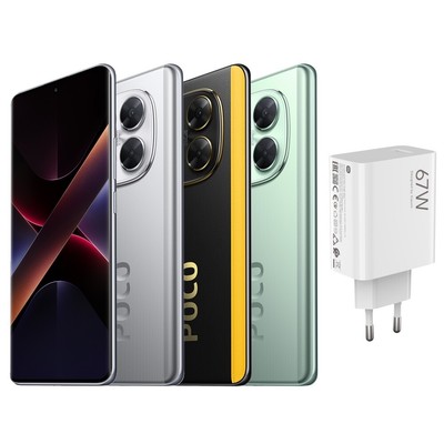 Xiaomi POCO X7 5G Smartphone 12+512GB 8+256GB 6,67'' AMOLED Handy HyperOS NFC 67W