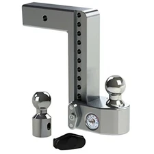 WEIGH SAFE WS1025 -BA, 10" Drop Hitch, 2.5" Receiver 18,500 LBS GTW - Adjustable