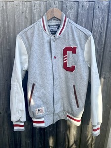criminal damage varsity jacket