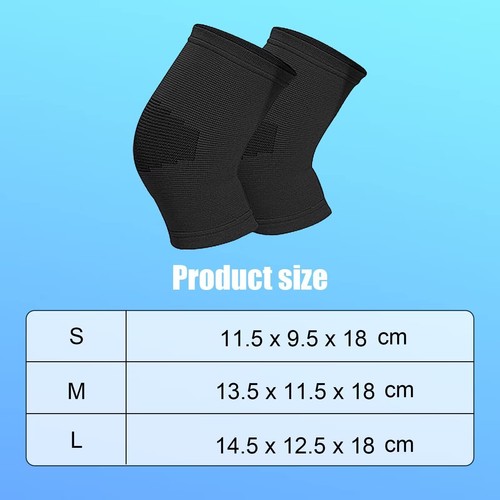 2 Pairs Kids Knee Pads Knee BracesChildren Compression Knee SleeveTeenagers K... - Picture 4 of 7