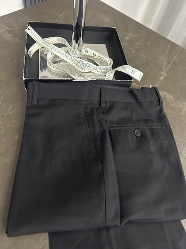 ABITO UOMO NERO TASMANIA CALIBRATO DROP 0 TAGLIE FORTI 57 59 61 63 65 67 69 P/E - Imagen 7 de 14