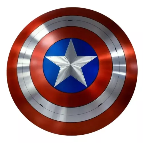 Marvel Legends Capitán América 75 Aniversario Vengadores Escudo Aleación Metal Regalo