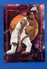 Kevin Durant 2023-24 Topps Cosmic Chrome Planetary Pursuit SSP CASE HIT MARS 