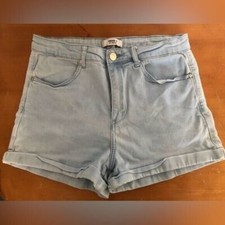 Forever 21 Light Blue Jean Shorts