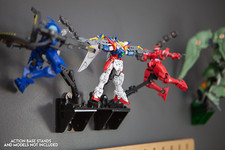 MG HG RG 1/100  1/144 Gundam Gunpla Acrylic Wall Mount Compatible w/ AB 2, 4, 5