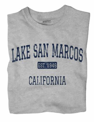 Lake San Marcos California CA T-Shirt EST