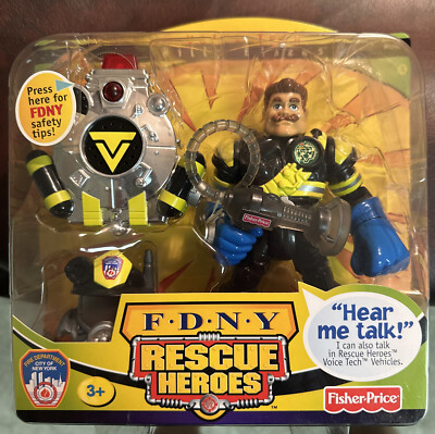 Rescue Heroes Special FDNY Edition Billy Blazes Voice Tech B0396 NIB