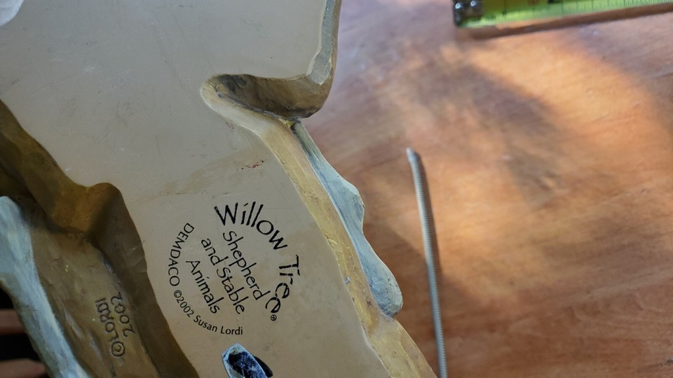 2002 Demdaco WILLOW TREE Nativity CAMEL Susan Lordi Figurine eBay