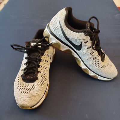Nike Air Max Tailwind 8 Womens Size 9 Gray Black White Running Shoes Sneakers