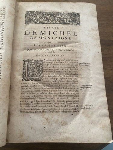MONTAIGNE, Michel de Les essais de Michel, seigneur de Montaigne. 1657 - Picture 9 of 22
