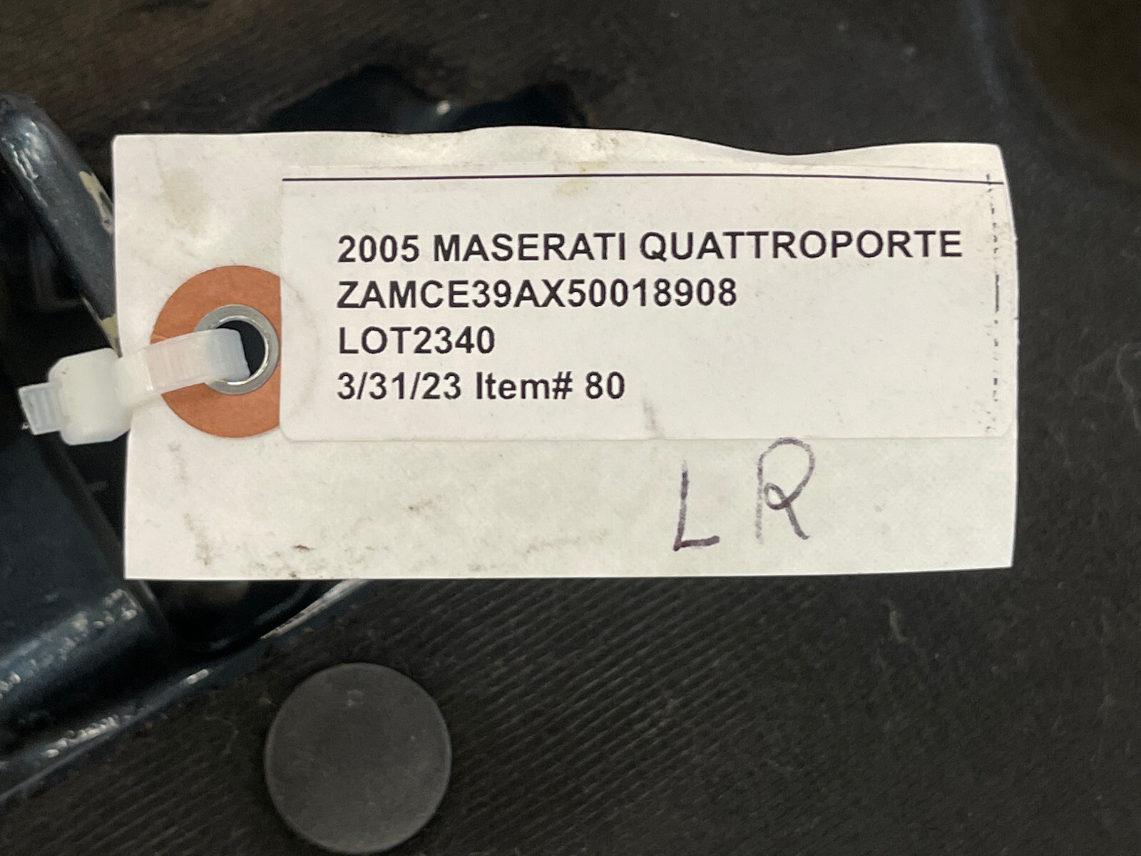⭐04-08 MASERATI QUATTROPORTE FRONT HOOD BONNET ENGINE COVER GREEN OEM LOT2340