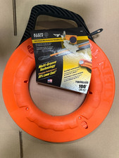 Klein Tools FISH TAPE NON CONDUCTIVE 100' - Orange 56058 