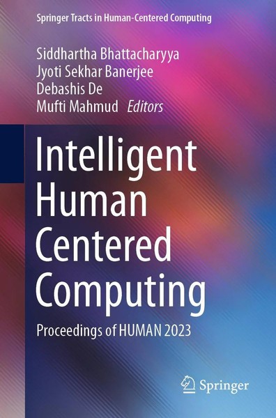 Siddhartha Bhattacharyya (U. A.) | Intelligent Human Centered Computing | Buch-image