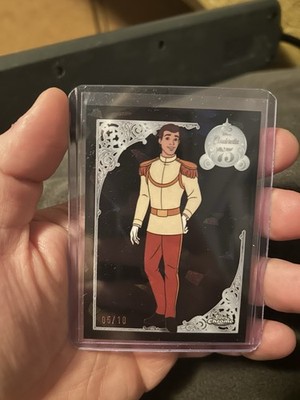 2025 Topps Disney Chrome - Prince Charming /10 - Cinderella 75th Anniversary 