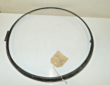 Antique 12" CAST BRASS BEZEL for a Fusee Dial Drop Wall Clock (for CONVEX glass)