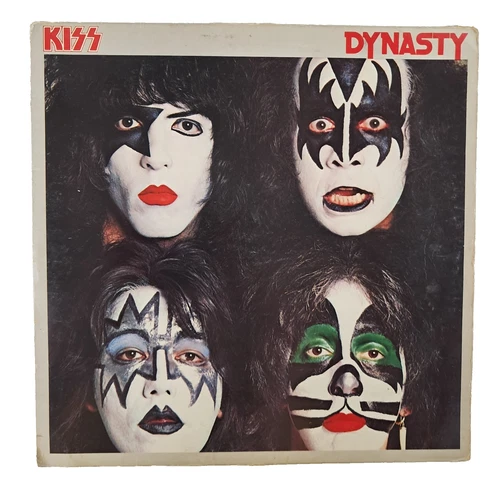 Kiss Dynasty Vinyl LP 1979 UK 1st Press Casablanca CALH 2051 G+ VG Rock