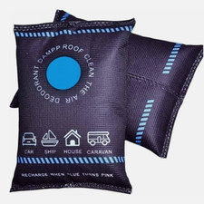 2Pcs Reusable Dehumidifier Bag Dehumidification Bag Desiccant for Car Home Use