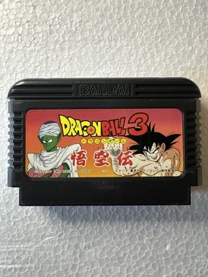 Dragon Ball 3 Cartridge Nintendo Famicom Famiclone Game Bandai
