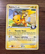 Nintendo Pokémon TCG Raichu GL 31/111 Rising Rivals 2009 Rare Regular 80 HP on eBay