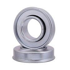 XiKe Garage Door Bearing 2 Pack 1 Inch ID 2 Inch OD Torsion Spring Support