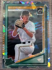 2025 PANINI DONRUSS BASEBALL LEVI STERLING OPTIC CRACKED ICE SP #164 #11/25