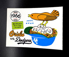 1968 FLEER LAUGHLIN WORLD SERIES 