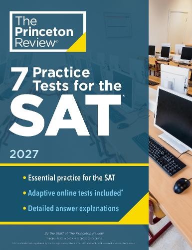 7 Practice Tests for the Sat, 2027: In-Book + Online Practice Tests for Your Top Score (College Test Preparation) - Image 3