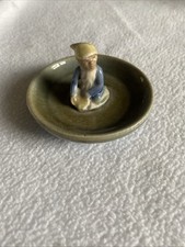 Wade VintageIrish Porcelain Pin/Trinket Dish - Leprechaun 