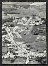 VINTAGE RPPC POSTCARD, AERIAL VIEW , PRINCETOWN AND DARTMOOR PRISON.