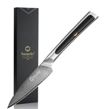 3.5 Inch Paring Knife VG-10 Damascus Steel Blade, 67-Layer High Carbon Stainless