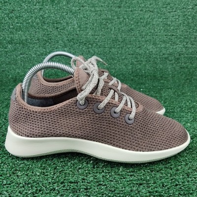 Allbirds Sneakers Womens 7 Brown Tree Runners Low Top Eucalyptus Sustainable