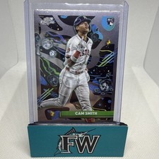 2025 Topps Cosmic Chrome Cam Smith #166 Base Rookie Houston Astros