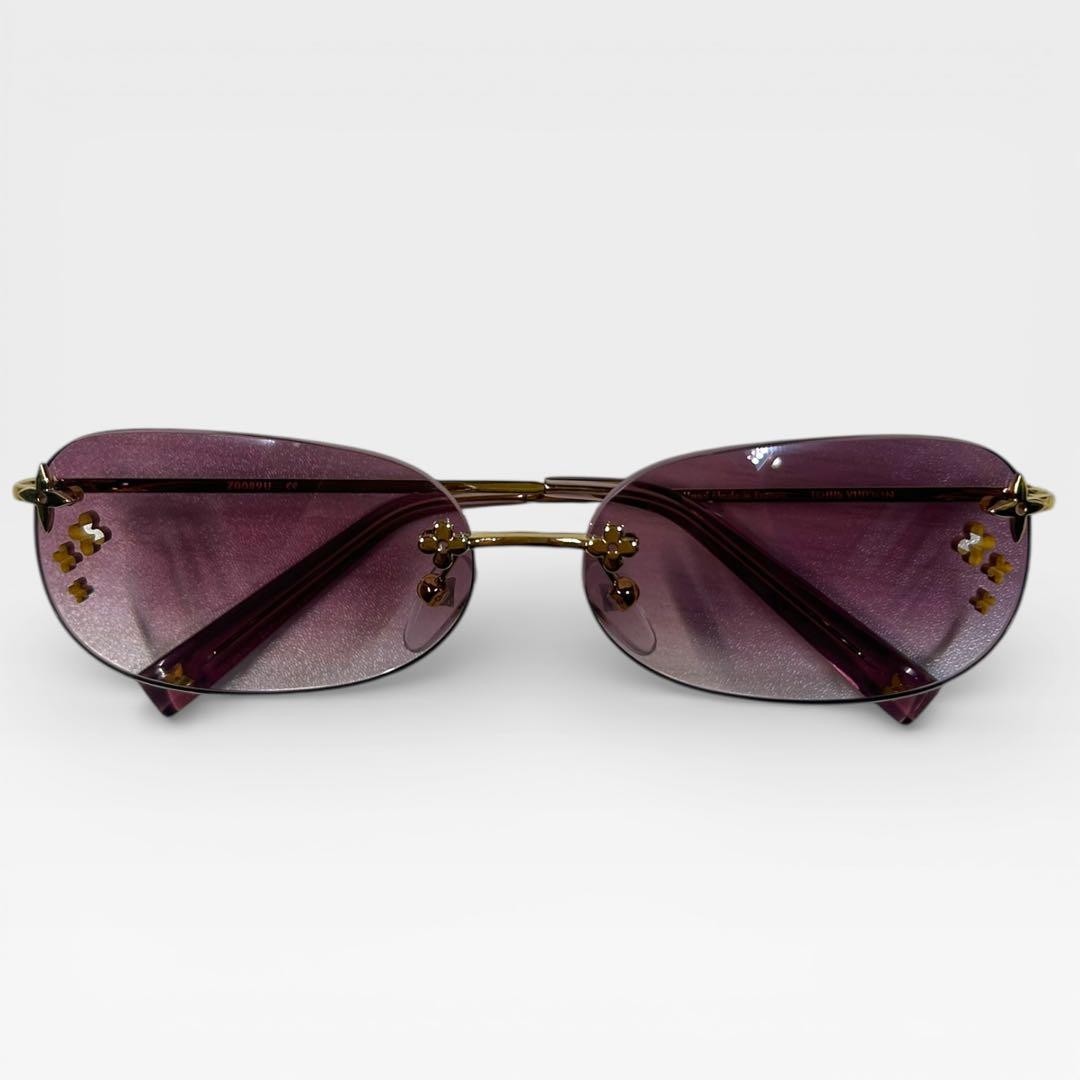 Louis Vuitton Desmayo Rectangular Sunglasses Desi… - image 11