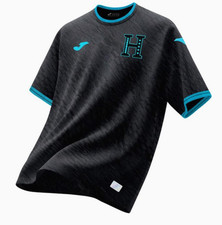 Joma Honduras 2026 Away Jersey - Black/Sky Blue