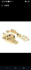 Everbilt Universal Bright Brass Finish Steel Window Sash Lock