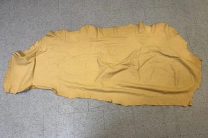 PROFESSIONALLY TANNED LEATHER HIDE 86” X 40”