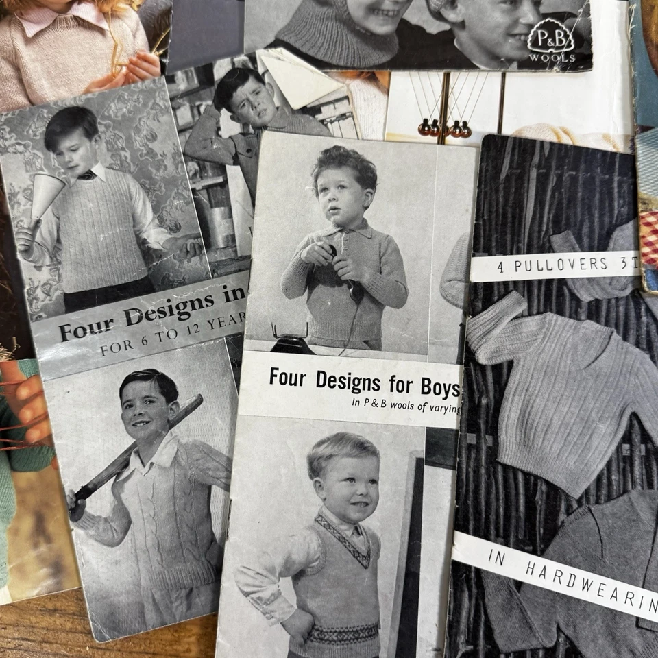 Vintage Children’s Clothes Patterns Assorted As Found - Image 3 of 4