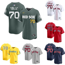 NWT Payton 70 Tolle Red Sox All Colors Stitched Jersey Men