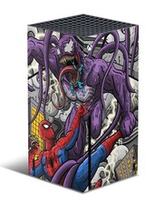 Versus Xbox Series X Vinyl Skin Dark Symbiote Duo Mountain Cult Artwork USA Made