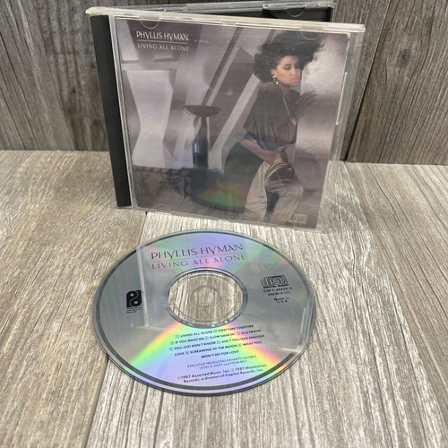 Phyllis Hyman Living All Alone CD 1986 Philadelphia International Soul R&B