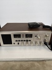 LAFAYETTE TELSAT CB/SSB TRANSCEIVER SSB-100 BASE STATION POWERS ON