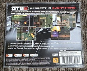 Grand Theft Auto 2 GTA2 for Sega Dreamcast - Case & Disc Only!