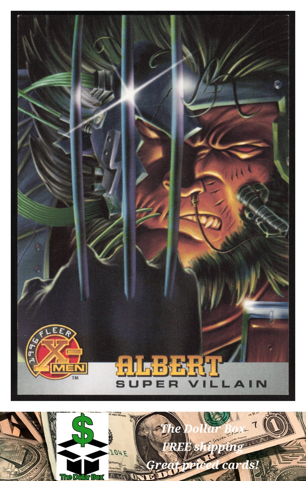 1996 Fleer X-Men #58 Albert