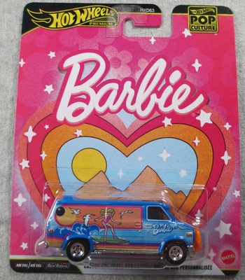Custom GMC panel Van - Sealed die cast - Hot Wheels Pop Culture - Barbie