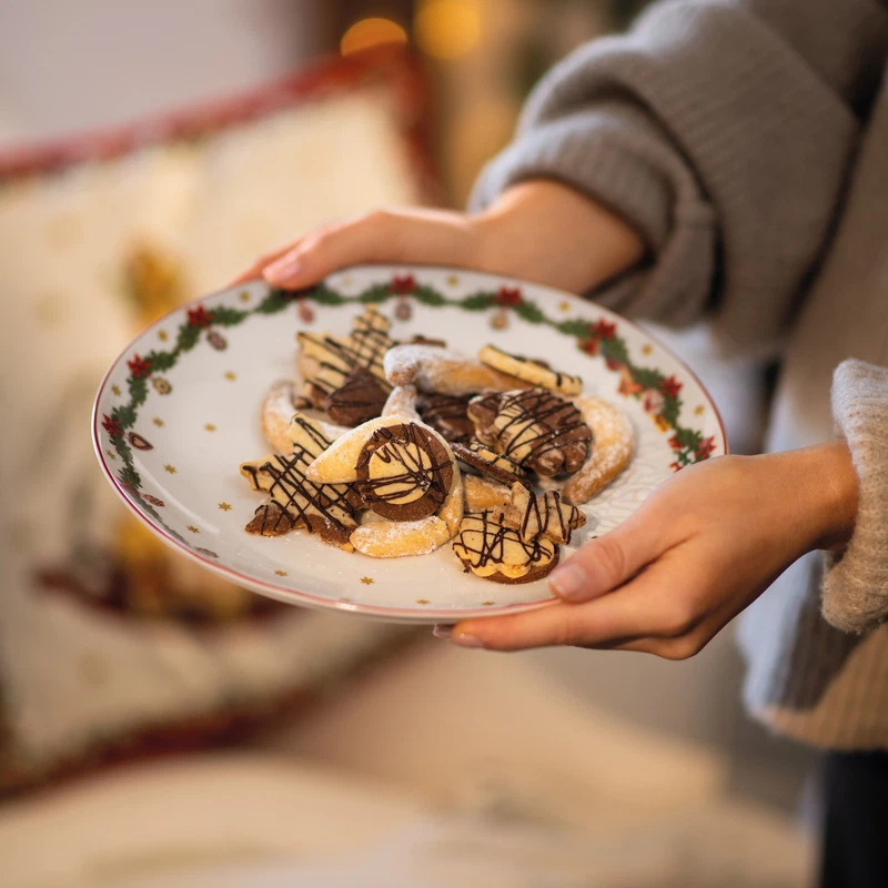 Coppa Piatto Natale Albero in Rilievo Villeroy & Boch Toy's Fantasy 25 cm, fotografia 6 di 12