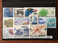 TAAF ** 1987 ANNEE COMPLETE