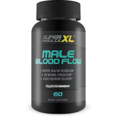Male Blood Flow Support Supplement Super Results XL - Our Best Blood Circulat...