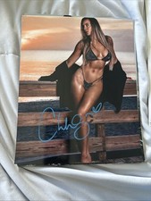 Chelsea Green Signed 8x10 Photo Wwe Diva