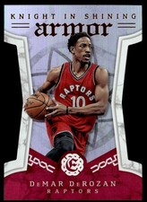 2016-17 Panini Excalibur Knight in Shining Armor DeMar DeRozan Toronto Raptors